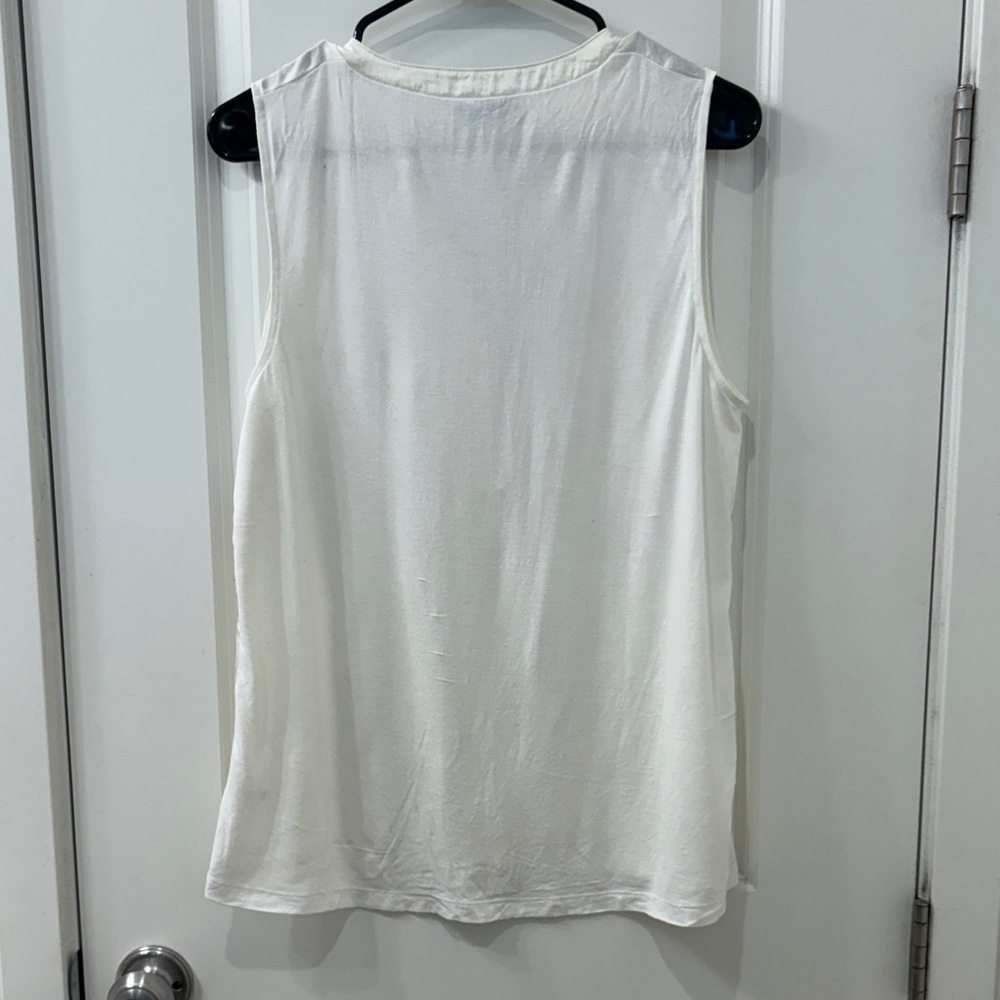 The Limited Cream Sleeveless Blouse - Picture 6 of 6